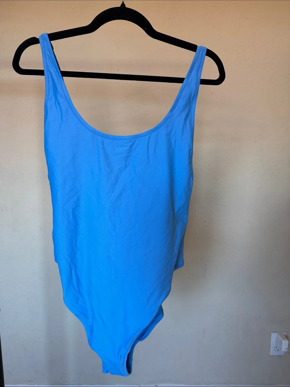 Skims signature swim scoop neck one piece Color tide NWT size XL